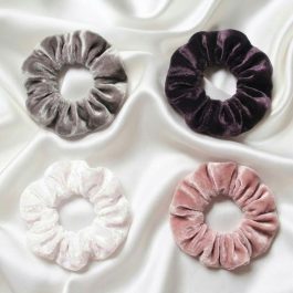 Velvet Scrunchies Set
