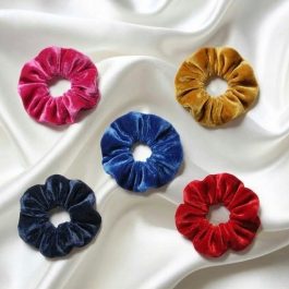 Velvet Scrunchies Set